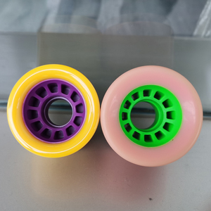 Vente d'usine Roues de patins à roulettes en plastique personnalisées 58 mm 59 mm 60 mm 62 mm Roues de patins à roulettes à grande vitesse <span class=keywords><strong>Quad</strong></span> Meilleures roues de patins à roulettes roses - Product Image 4