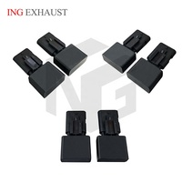 Eliminadores de Válvulas de Escape de Plástico ING, 1.5 mm de Grosor, Garantía de 12 Meses para Chevrolet Corvette C8 Z51 2019+