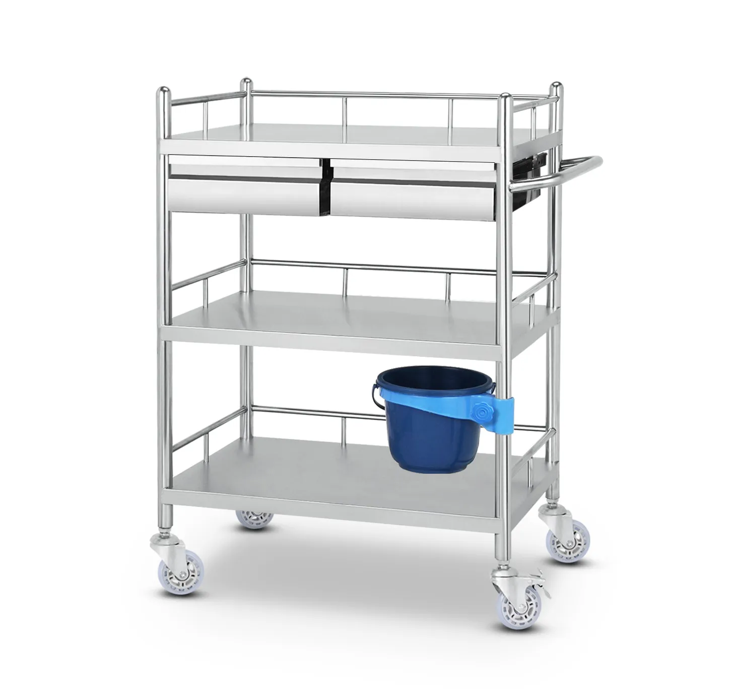Factory Price Medical Appliances Stainless Steel Surgical Instrument Trolley
