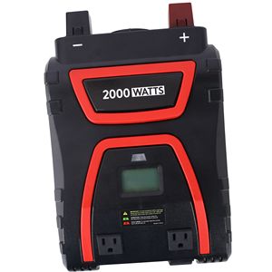 Generador Portátil de 2000 Vatios, Onda Sinusoidal Modificada, CA 12V 115V, para Campamentos, Emergencias, Sitios de Trabajo, con Pantalla LED - Product Image 1