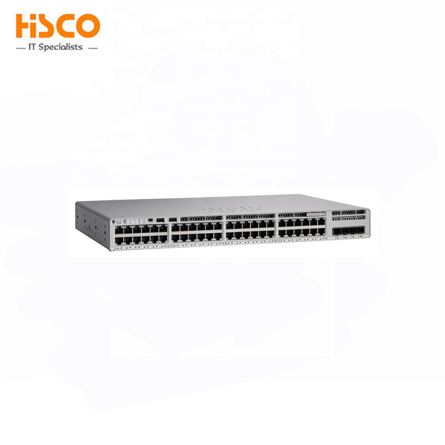 C9200L-48PXG-2Y-E Original New 9200L 48-port 8xmGig, 40x1G, 2x25G PoE+, Network switch
