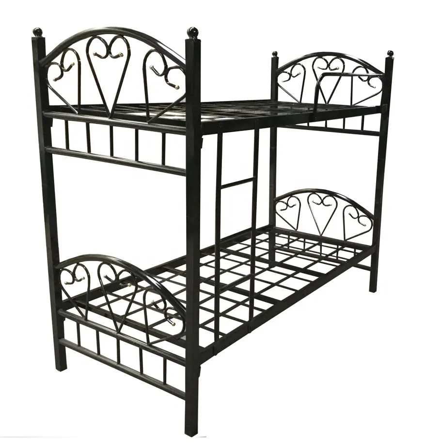 Fabricante cama de plataforma flor cabeceira Separáveis twin twin duplo cama de beliche do metal