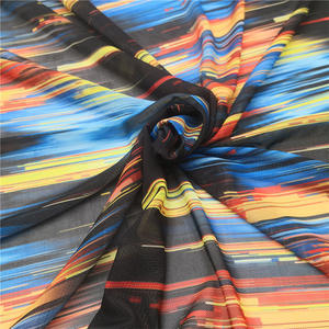 Venta caliente de alta calidad personalizada poliéster amoníaco Malla tela transferencia Digital impresión tejido patrón transparente al por mayor - Product Image 2