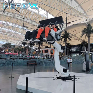 Robot <span class=keywords><strong>VR</strong></span> HEROVR à mouvement <span class=keywords><strong>complet</strong></span> 6 axes - ROI élevé, faible entretien, utilisation publique intérieure/extérieure, construction métallique pour centres commerciaux - Product Image 1