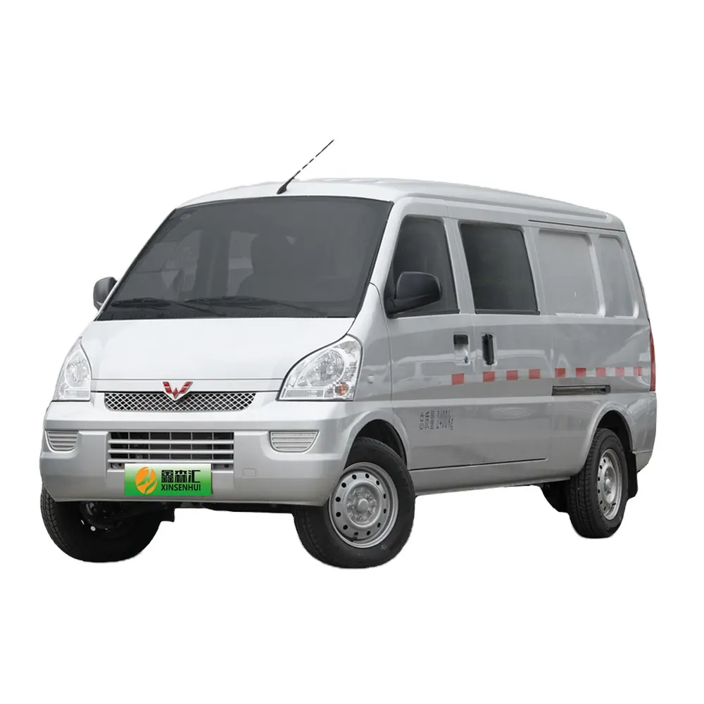 China Buena Calidad Pure Passenger Car Electric New Van Car Wuling Rongguang Ev Van En Stock Automóviles Vehículos