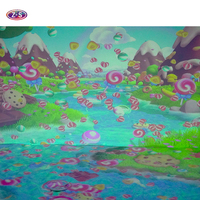 Système de jeu interactif par projection, jeu de projection immersive sur la plage, solution clé en main pour les zones de divertissement pour enfants