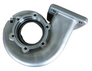 高品质OEM定制精密低合金钢熔模铸造ISO9001认证抛光电镀涡轮外壳 - Product Image 1