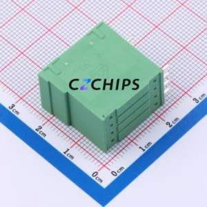 DB2ERH-3.5-2*4P-GN Plug-in Terminal Block Through hole,P=3.5mm Connector Board-to-Board / Socket - Closed 2x4P 3.5mm Green - Product Image 2