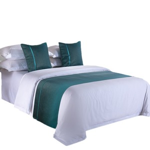 High-End europäischen chinesischen Stil Hotel & Home Bettwäsche Einweg gewebte Technik Schwanz Handtuch Flagge Tisch & Kissen bezug Bettdecke - Product Image 5