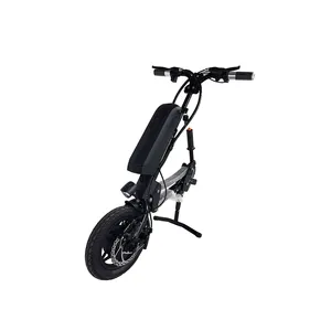 Kit de conversion à fauteuil roulant électrique pliable, 350W, 36V, pour fauteuil roulant