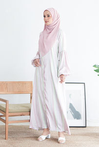 SIPO Eid-caftán musulmán de Dubái para mujer, caftán marroquí, venta al por mayor en Vietnam, ropa modesta - Product Image 4
