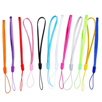En gros, cordon court en nylon pour téléphone, lampe de poche, ventilateur électrique, clé USB, et cordon de poignet