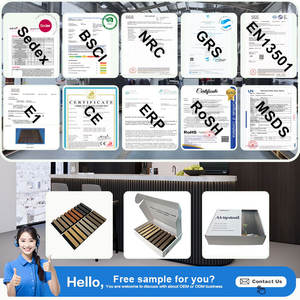 Paneles de pared insonorizados acanalados curvos MDF para estudio y techo con alta reducción de ruido y diseño gráfico - Product Image 5