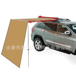 Toldo rectangular para caravana, montado lateralmente, impermeable, control manual, para exteriores. - Product Image 3