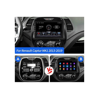 Radio Mobil Android 2 Din untuk Renault Captur CLIO Samsung QM3 2011-2016, Layar Sentuh, Stereo Mobil, Pemutar Video GPS dengan Carplay BT