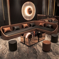 Ensemble de canapé et table de salon de style nordique, luxe léger, vente au détail, réception d'hôtel, combinaison de restaurants en vente