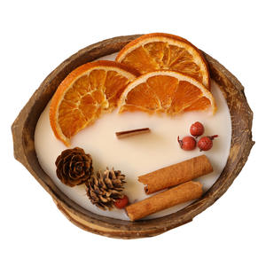 <b>Coconut</b> Bowl Scented <b>Candle</b> Seed Material Handmade Anti-Odor Holiday Souvenir Manufacturers Wholesale - Product Image 5