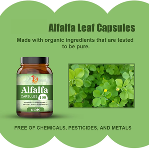 OEM Private Label Alfalfa Capsules for Overall Wellness Improve Immune System Vitamins and Minerals Supplement Capsules - Product Image 5