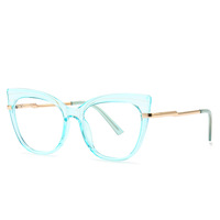 Nouvelles lunettes tendance unisexes TR90 à monture pleine, style œil de chat, élégantes, avec verres photochromiques anti-lumière bleue et à changement de couleur