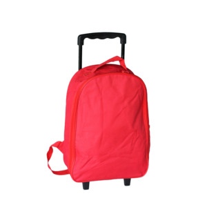 Small Fashion School Trolley Book Bag Children Kids Trolley <strong>Rucksack</strong> Backpack for Girls with <strong>Wheels</strong> - Product Image 1