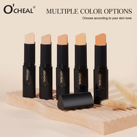 Fond de teint en stick à pinceau souple, minimiseur de pores, longue tenue, waterproof, contrôle du sébum, fini mat naturel, couvrance totale