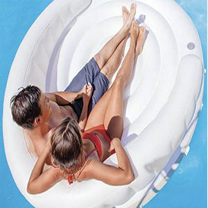 B01 TRANS Intex 58292 Canopy Island Sun Shelter cama flotante inflable paseo inflable con dosel - Product Image 3