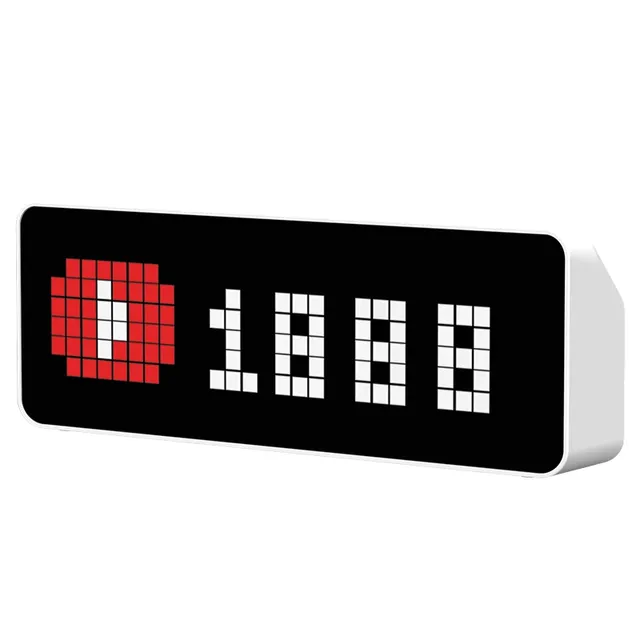 Ulanzi Tc001 Smart Pixel Clock Led Full Color Pixel Display Pomodoro Clock Youtube Fans For Home New Version