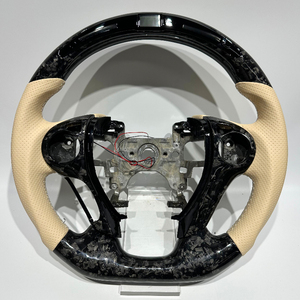 Piezas de <span class=keywords><strong>Tuning</strong></span> para Automóviles, Volante de Coche de Fibra de Carbono Genuina con Cuero Perforado y Velocímetro LED, Apto para la 9ª Generación de Odyssey - Product Image 2