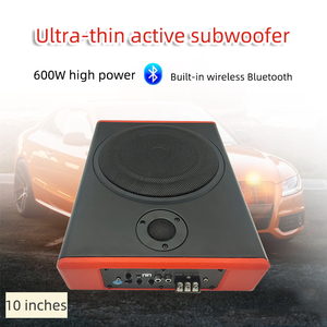 600W Điện Lớn Mỏng Xe Loa Siêu Trầm 10 Inch Loa Siêu Trầm Phẳng Âm Thanh Xe Hơi Loa Siêu Trầm 12V Underseat Xe Loa Siêu Trầm Với Bộ Khuếch Đại - Product Image 6
