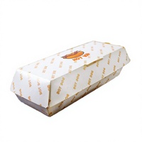 Nouvelle boîte à chewing-gum pour hamburgers 2026, sur mesure, écologique, réutilisable, imperméable, haut de gamme, avec fermeture magnétique et finition mate