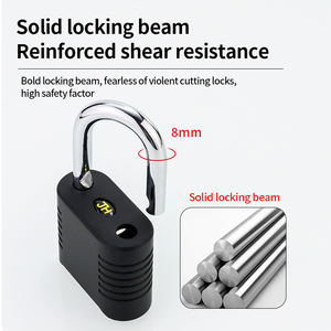 Candado de seguridad resistente directo de fábrica, grillete largo, candado con contraseña de 4 dígitos de aleación de Zinc - Product Image 5