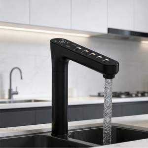 Système de purification d'eau par osmose inverse intelligent à commande tactile, machine intégrée avec système de chauffage, utilisation directe domestique, appareil ménager - Product Image 1