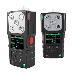 ハンドヘルドポンプ吸引拡散4-in-1ガスリークアナライザーVOC O2検出器CL2メーター二酸化炭素製薬工場用 - Product Image 1