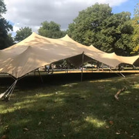 Lujo al aire libre a gran escala evento boda fiesta estiramiento carpas toldo dosel