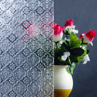 Láminas de Vidrio Decorativas con Patrones Personalizados, Ecológicas, Duraderas, de 3-12 mm de Grosor, para Puertas y Ventanas Interiores