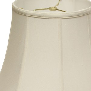 HMS 16 \ "bianco modificato campana Monay Shantung paralume interno moderno tessuto asiatico costiero vittoriano giapponese rustico per la casa - Product Image 5