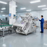 Machine d'emballage alimentaire inclinée automatique Machine d'emballage de produits fragiles Machine de sac à fermeture éclair en plastique
