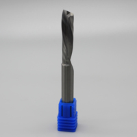Çin alüminyum yönlendirici Bit tedarikçiler teklif düşük fiyat alüminyum tek flüt Upcut aşağı kesim End Mill CNC freze uçları