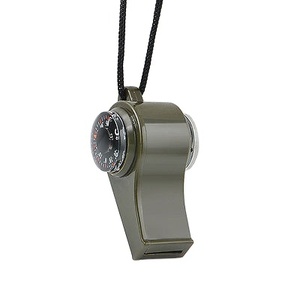 Ngoài trời Nhiệt độ sinh tồn 3 trong 1 nhiệt kế la bàn còi - Product Image 2