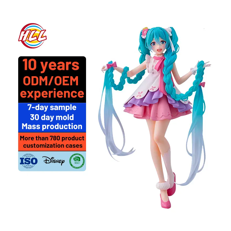 하이 퀄리티 사용자 정의 제조 PVC 컬렉션 배치 장난감 아름다운 소녀 애니메이션 캐릭터 액션 애니메이션 그림