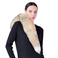 Queue de renard naturelle tendance pour femme, accessoire de mode luxueux en fourrure shaggy, personnalisable