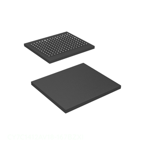 วงจรอิเล็กทรอนิกส์หน่วยความจำ CY7C1412AV18-167BZXI 165 LBGA มีในสต็อก - Product Image 1