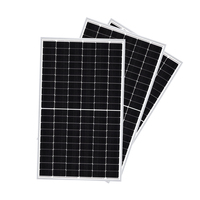 Panneau solaire monocristallin PERC demi-cellule tout noir 460W, livraison gratuite, système hybride 10kW