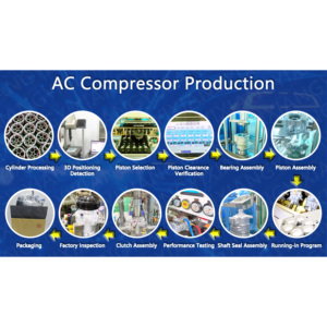 Compresor de aire acondicionado OE #95200-62M12 para Suzuki Sx4 - Product Image 2