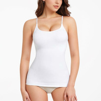 Vêtements sculptants sans couture et sans traces pour grandes tailles, col carré, sous-vêtements de base sexy à compression pour la taille, pour l'exportation transfrontalière