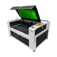 Machine de découpe et gravure laser CO2 1390 à commande CNC, refroidissement par eau, haute précision pour matériaux non métalliques (verre, bois, contreplaqué) Las/Dst