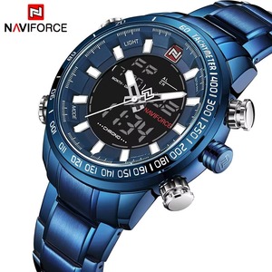 Reloj de Pulsera de Acero Inoxidable con Movimiento Digital de Cuarzo para Hombre, Reloj de Moda, Reloj Masculino, Cronógrafo - Product Image 4