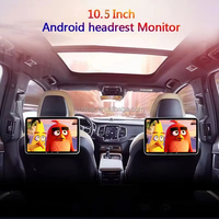 Moniteur d'appui-tête de voiture pour Toyota Land Cruiser, écran d'appui-tête Landcruiser, écran tactile de siège arrière de voiture, moniteur LCD Android pour Lexus Lx570