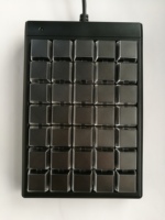 Grosir Keypad Mini yang dapat diprogram mekanik Cherry MX Keyboard 35 tombol untuk sistem kasir kasir POS