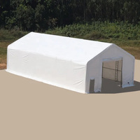 Tissu PVC conteneur d'expédition industriel dôme abri voiture tentes garage stockage abri hangar pour équipement stockage auvent tente